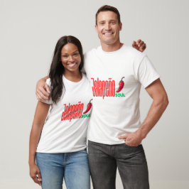 Jalapeño Soul – Kühnes Grafik-T-Shirt mit Spicy At T-Shirt