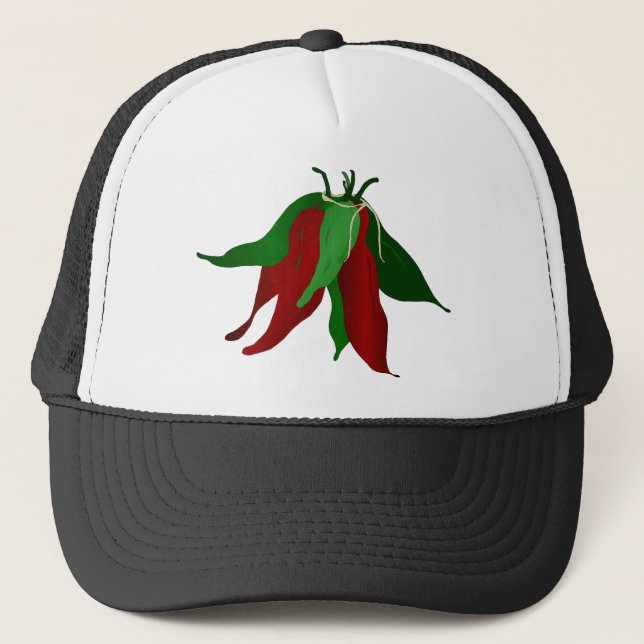 Jalapeno Trucker Hat Truckerkappe (Vorderseite)
