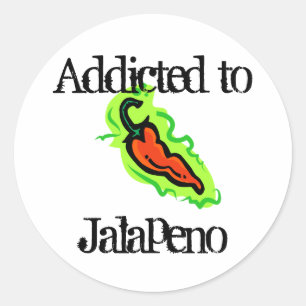 Jalapenos Runder Aufkleber
