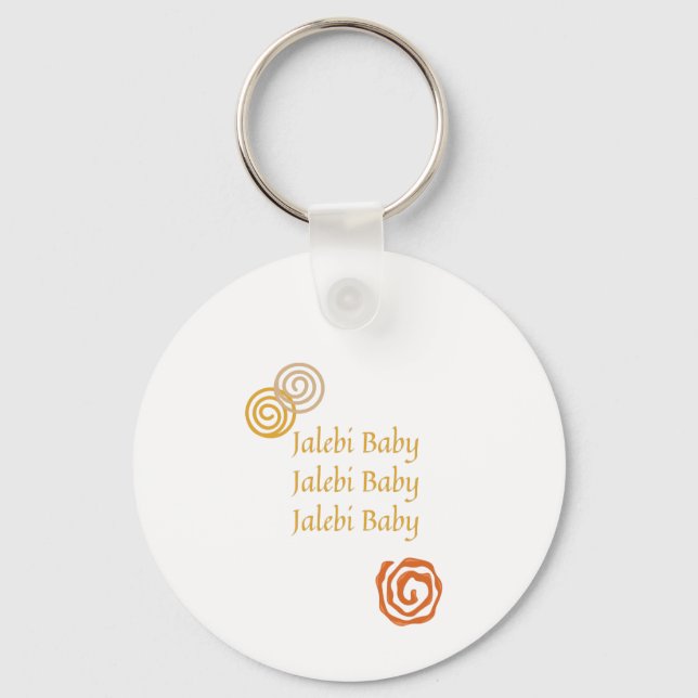 Jalebi-Babytank Schlüsselanhänger (Vorderseite)