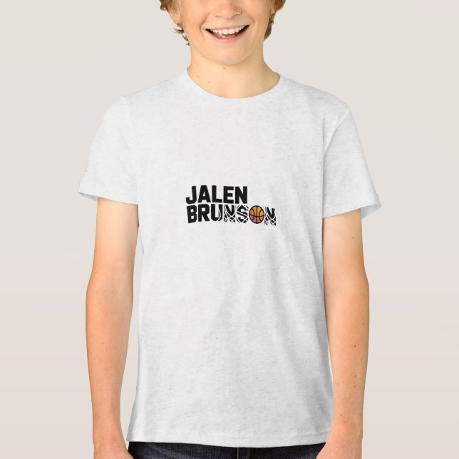 Jalen Brunson Tri-Blend Shirt (Vorderseite)
