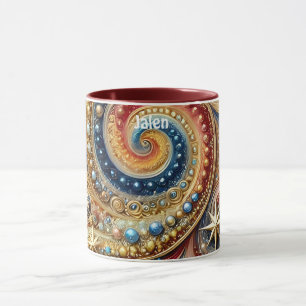JALEN ~ Étoiles de tourbillons ~ Mug