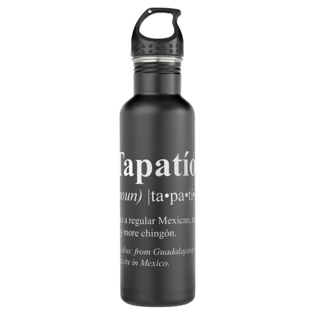 Jalisco Guadalajara Mexico Gift - Tapatio Definifi Edelstahlflasche (Vorderseite)