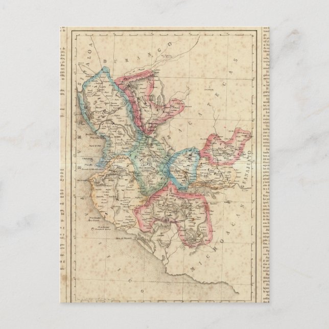 Jalisco, Mexiko 2 Postkarte (Vorderseite)