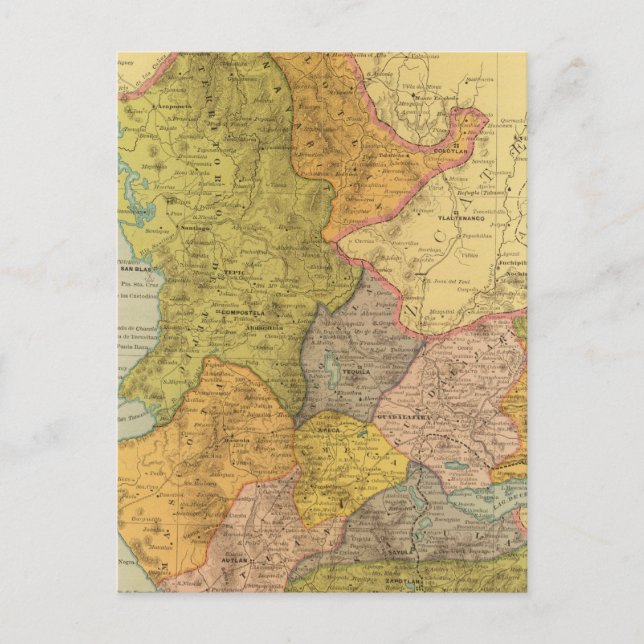 Jalisco Postkarte (Vorderseite)