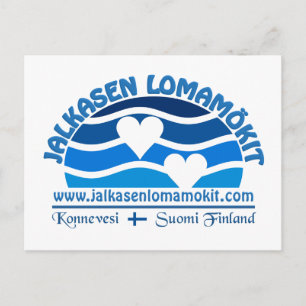 Jalkasen Lomamökit Postcard Postkarte