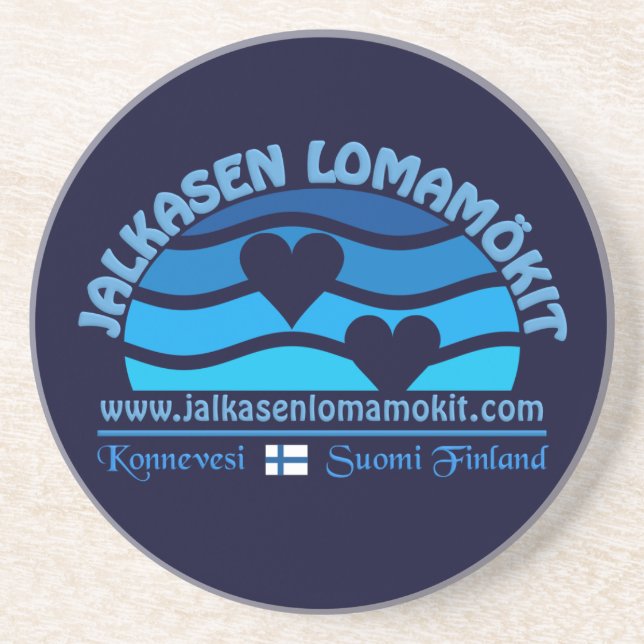 Jalkasen Lomamökit Untersetzer (Vorne)
