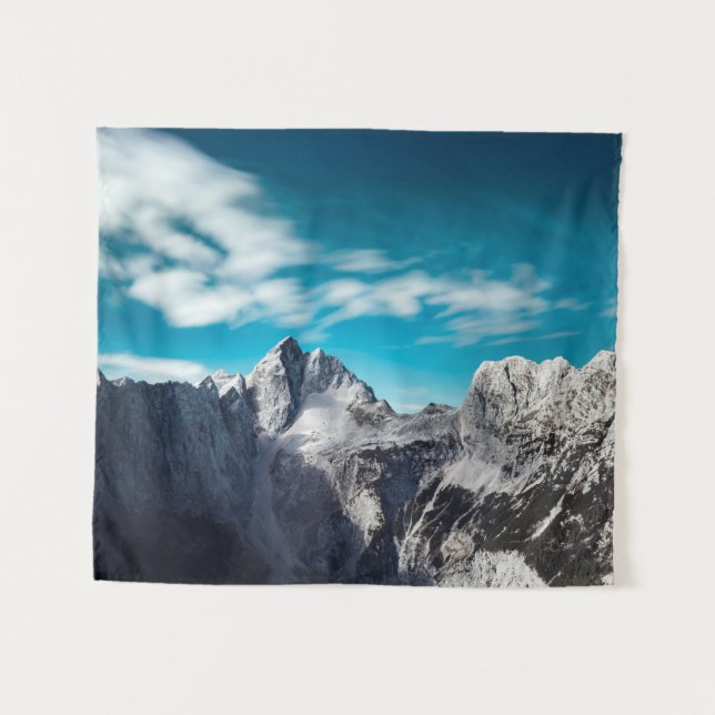 Jalovec-Berg in Slowenien Wandteppich (Vorderseite (Horizontal))