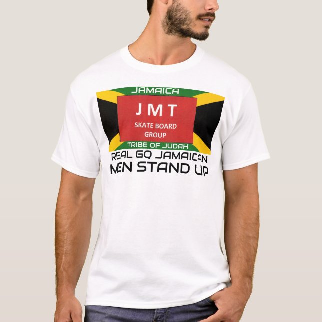 JAMACAN STAND UP Men's Basic T - Shirt (Vorderseite)
