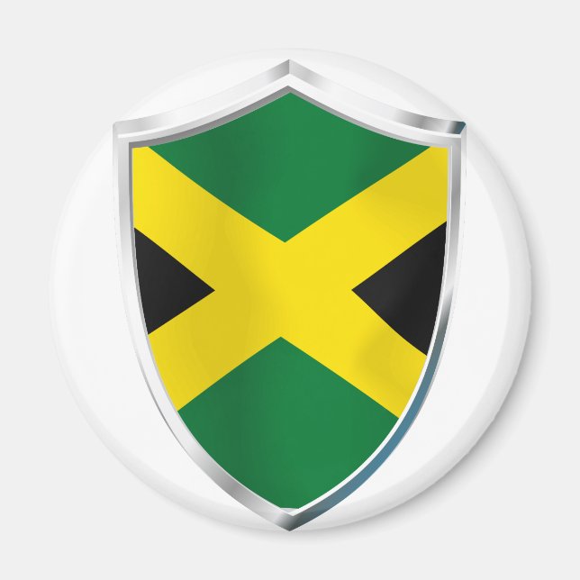 Jamacia Shield Magnet (Vorne)