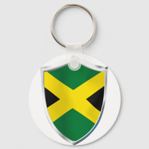 Jamacia Shield Schlüsselanhänger