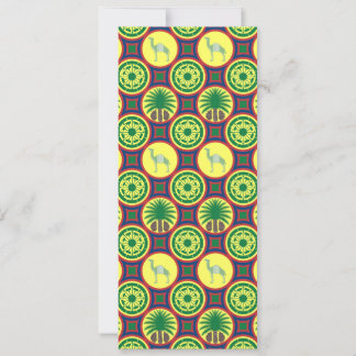 Jamahiri ® Libya | Africa Pattern  Einladung