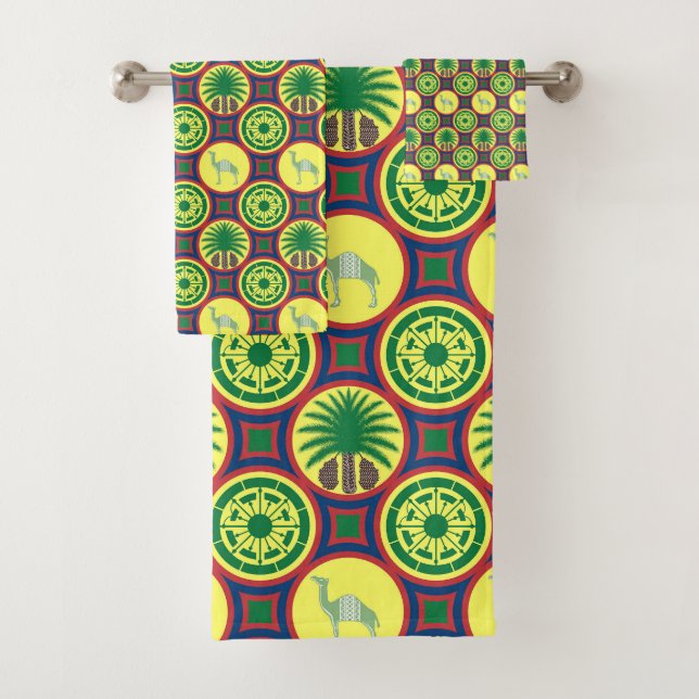 Jamahiri ® Libye | Motif africain (En situation)