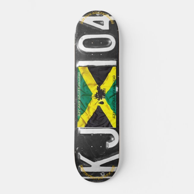 JAMAICA 1950.   Skateboard (Vorderseite)