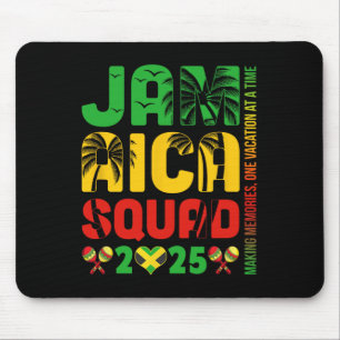 Jamaica 2025 Vacation Trip Matching Family Squad G Mousepad
