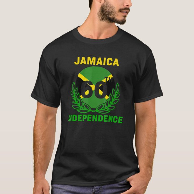 Jamaica 60th Celebration Independence day 2022 T-Shirt (Vorderseite)