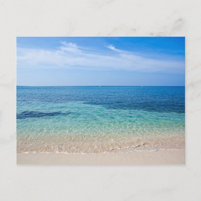 Jamaica Beach Postkarte (Vorderseite)