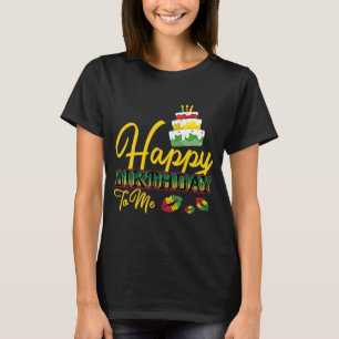 Jamaica Birthday Cake Happy Birthday to Me 2 T-Shirt