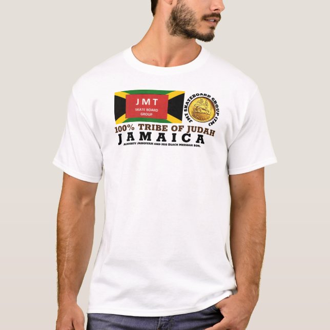 JAMAICA/BLACK MESSAH/JAH Men's Basic T - Shirt (Vorderseite)