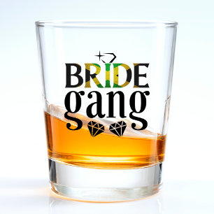 Jamaica Bride Gang Bridesmaids Junggeselinnen-Absc Schnapsglas