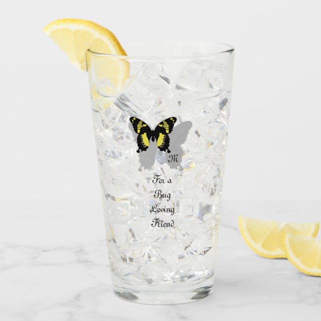 Jamaica Butterfly Shadow Monogram Glas (Vorderseite Ice)