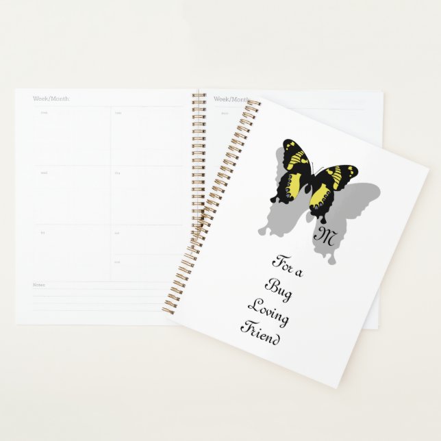 Jamaica Butterfly Shadow Monogram Planer (Anzeige)