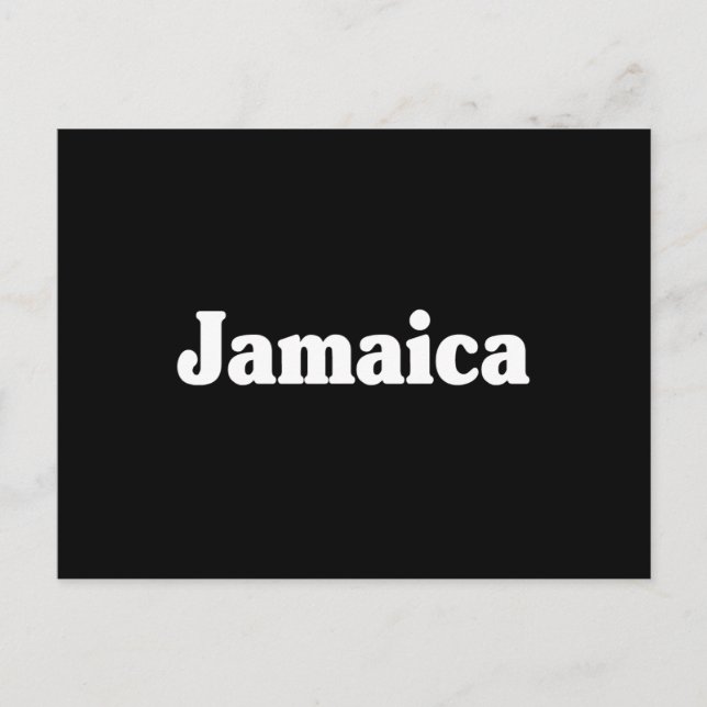 Jamaica Classic Style Postkarte (Vorderseite)