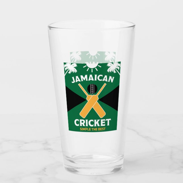 Jamaica Cricket Glas (Vorderseite)