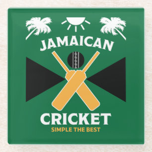 Jamaica Cricket Glasuntersetzer