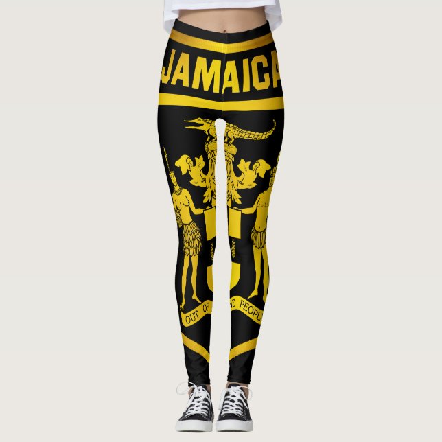 Jamaica Emblem Leggings (Vorderseite)
