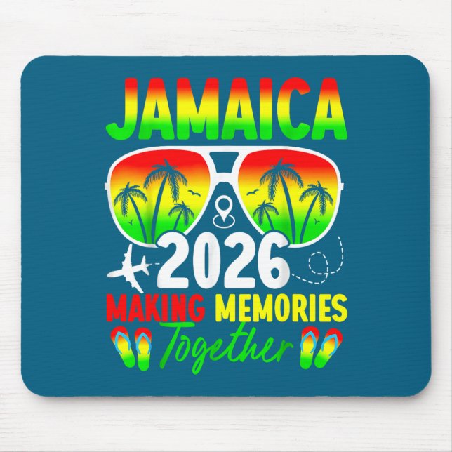 Jamaica Family Reunion 2026 Making Memories Vacati Mousepad (Vorne)