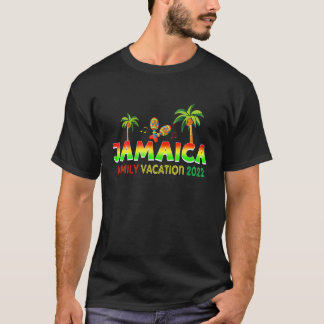Jamaica Family Vacation 2022 Musik Funny T-Shirt