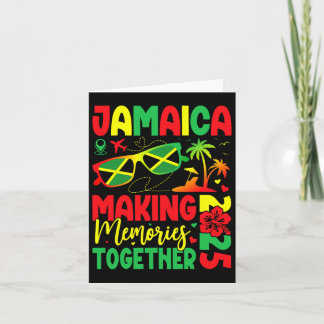 Jamaica Family Wiedersehen 2025 Erinnerungen Vacat Karte