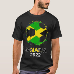 Jamaica Flag 2022 Unterstützer Jamaikanisches Fu T-Shirt