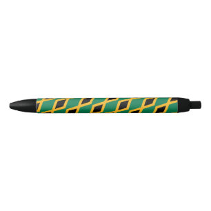 Jamaica Flag Ballpoint Pen Kugelschreiber