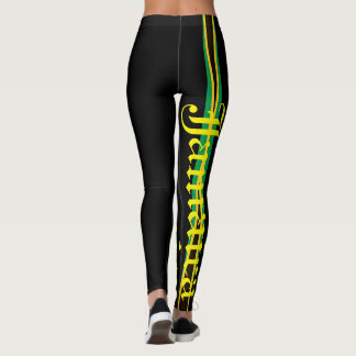 JAMAICA FLAG BLACK LEGGINGS HAVIC ACD