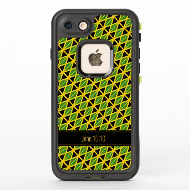 JAMAICA FLAG Patriotic Personalisiert (Rückseite)