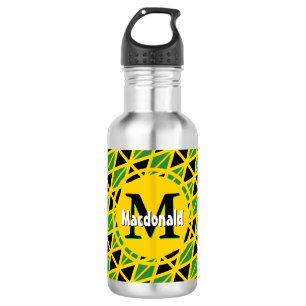 JAMAICA FLAG Patriotic Personalisiert Edelstahlflasche