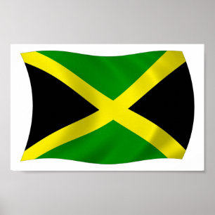 Jamaica Flag Poster Print