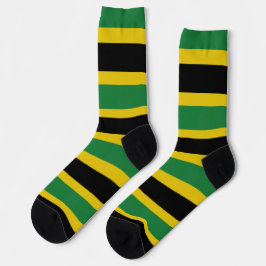 Jamaica Flag Proud Jamaicans Roots Socks  Socken