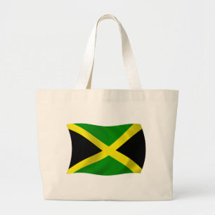 Jamaica Flag Tote Bag Jumbo Stoffbeutel