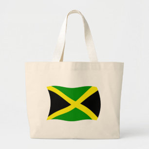 Jamaica Flag Tote Bag Jumbo Stoffbeutel