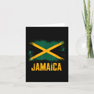 Jamaica-Flagge Karte
