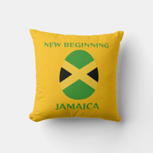 Jamaica-Flagge Kissen