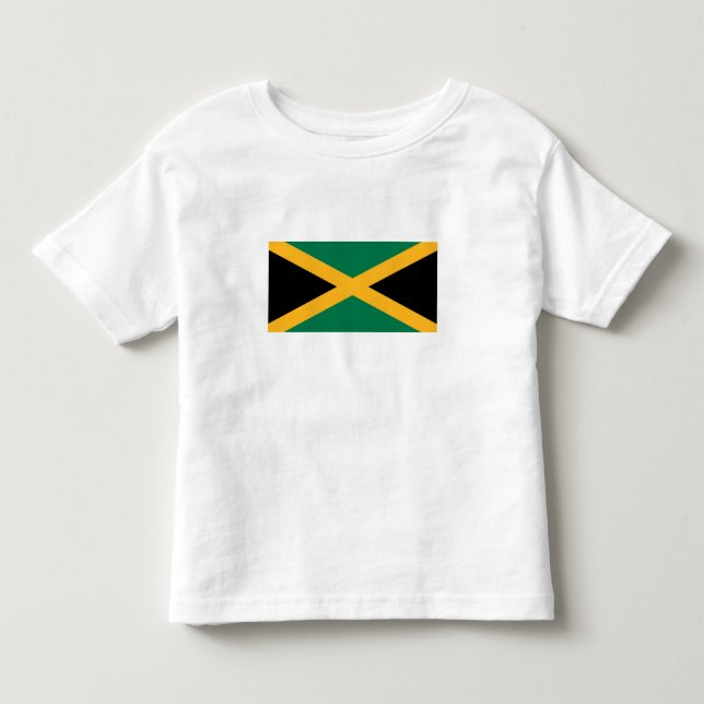 Jamaica-Flagge Kleinkind T-shirt (Vorderseite)