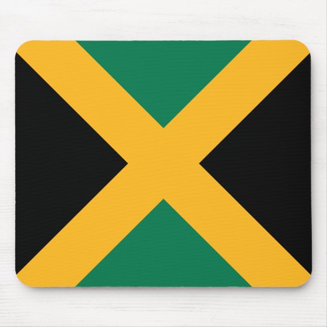 Jamaica-Flagge Mousepad (Vorne)