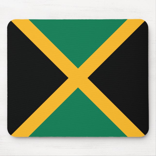 Jamaica-Flagge Mousepad (Vorne)
