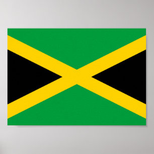 Jamaica-Flagge Poster