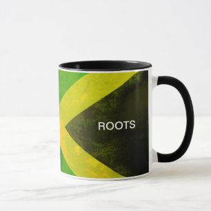 Jamaica-Flagge - Reggawurzeln Tasse