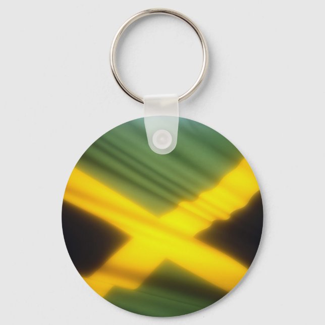 Jamaica-Flagge Schlüsselanhänger (Vorderseite)